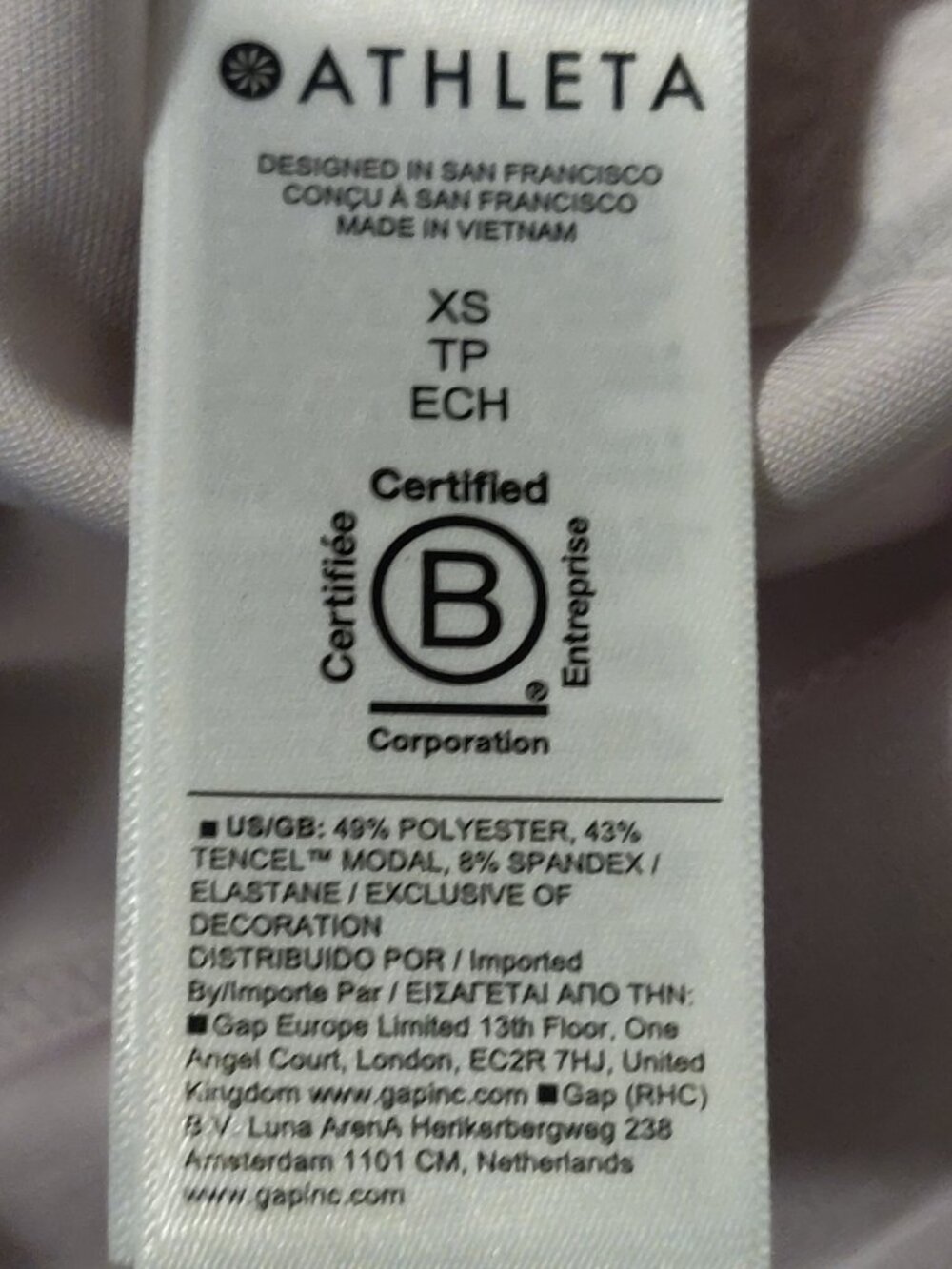 Athleta Seasoft 1/4 Zip Pullover Soft Baby Pink SIZE XS - Picture 3 of 6